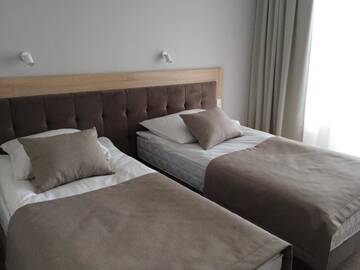 Фото номера Двухместный номер с 1 кроватью Отель Hotel *** NAT Jarosławiec г. Ярославец 12