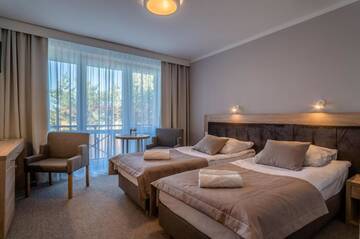 Фото номера Двухместный номер с 1 кроватью Отель Hotel *** NAT Jarosławiec г. Ярославец 13