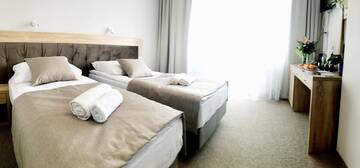Фото номера Двухместный номер с 1 кроватью Отель Hotel *** NAT Jarosławiec г. Ярославец 6